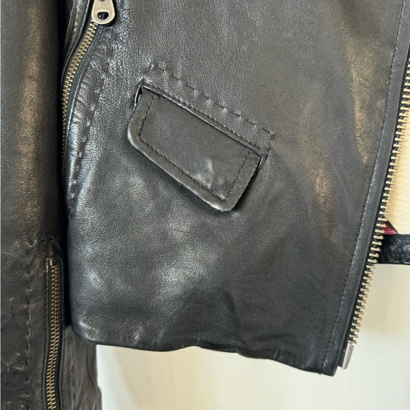 Doma leather moto jacket - Picture 6 of 9
